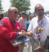 Michel Romanet a Štefan Kopčík, ME IBSA 2001, Valence(F)